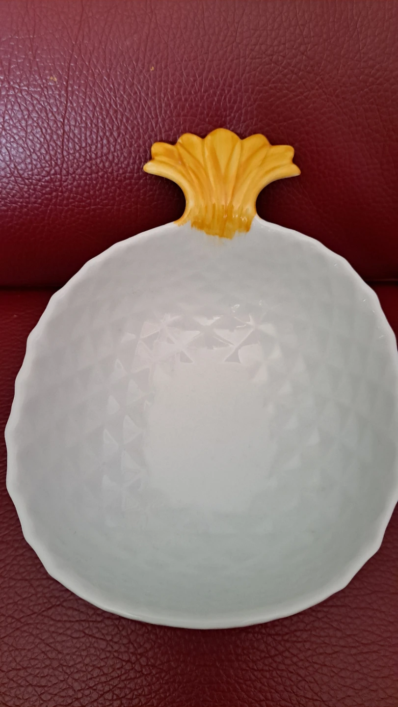 Laure Japy Limoges France Pineapple Bowl
