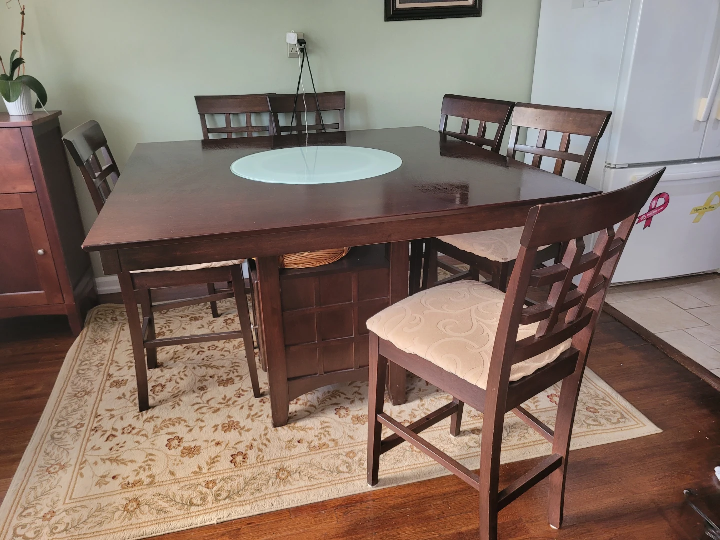 Dining Table Set with 8 Chairs - photo 2
