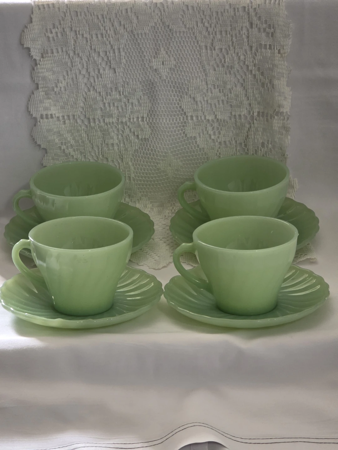 22 pieces Jadeite Fireking Dishes - photo 4
