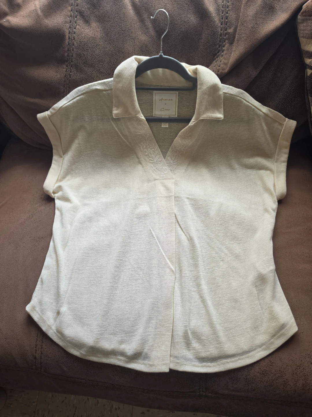 Aimee & Ia Crew Neck Floral Top - photo 3