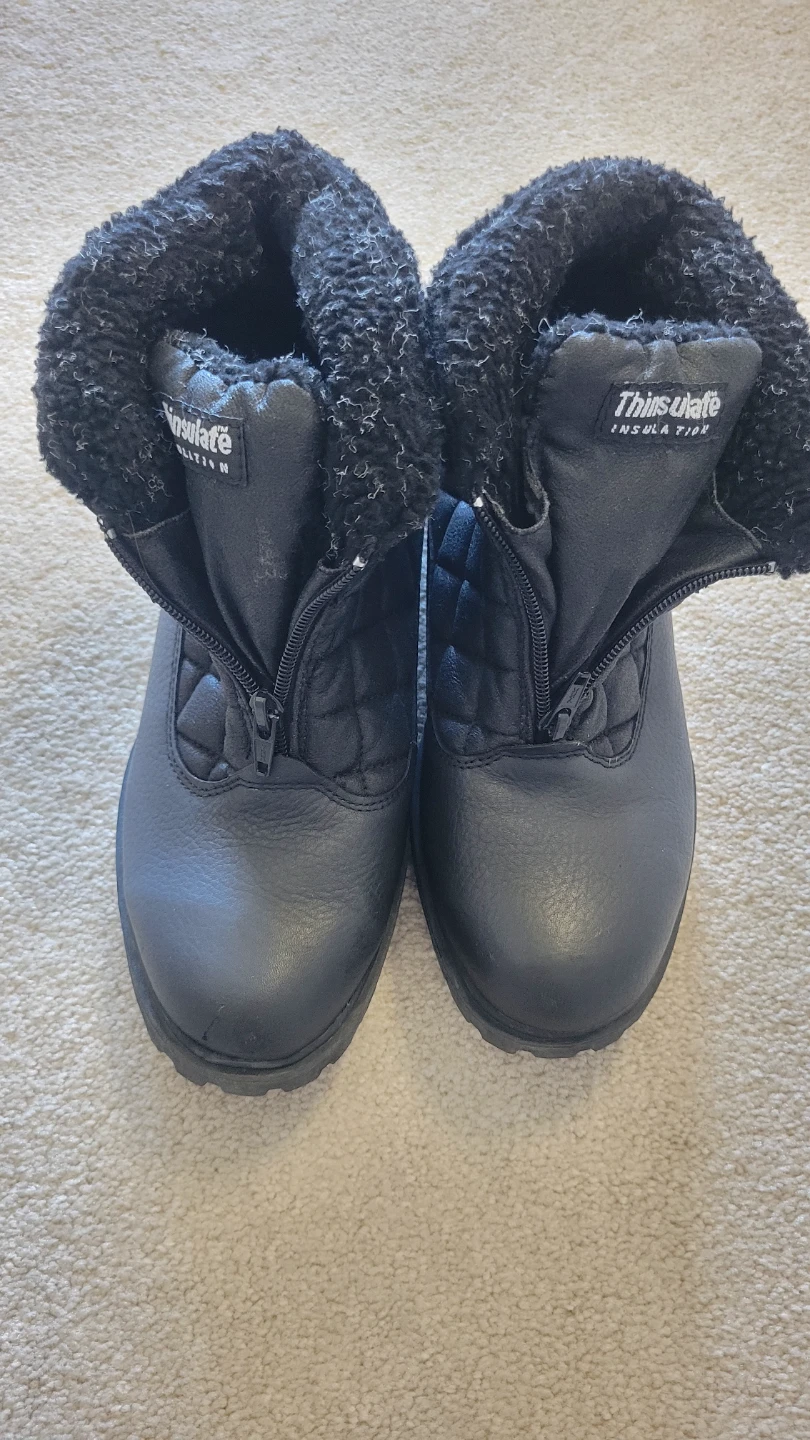 Softmoc Black Thinsulate Winter Boots