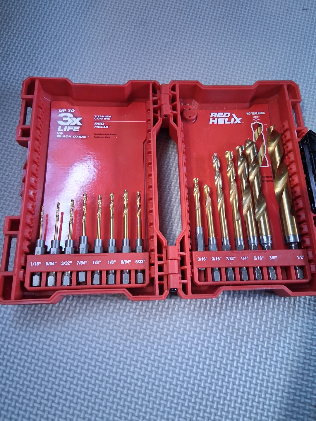 Milwaukee Drill Bit set of 15 pieces - photo 3