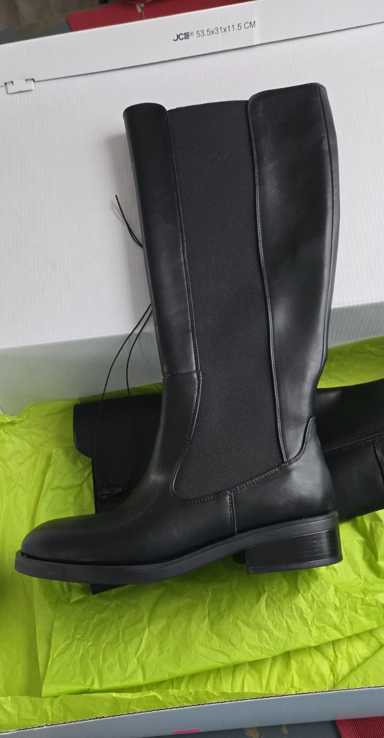 Steve Madden Black Knee-High Boots Size 8 - photo 2