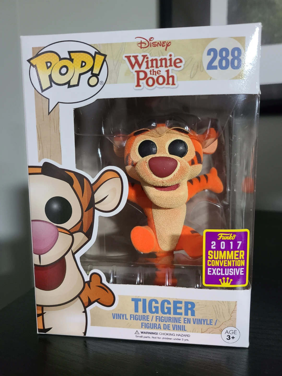 Tigger Flocked Funko Pop SDCC Exclusive