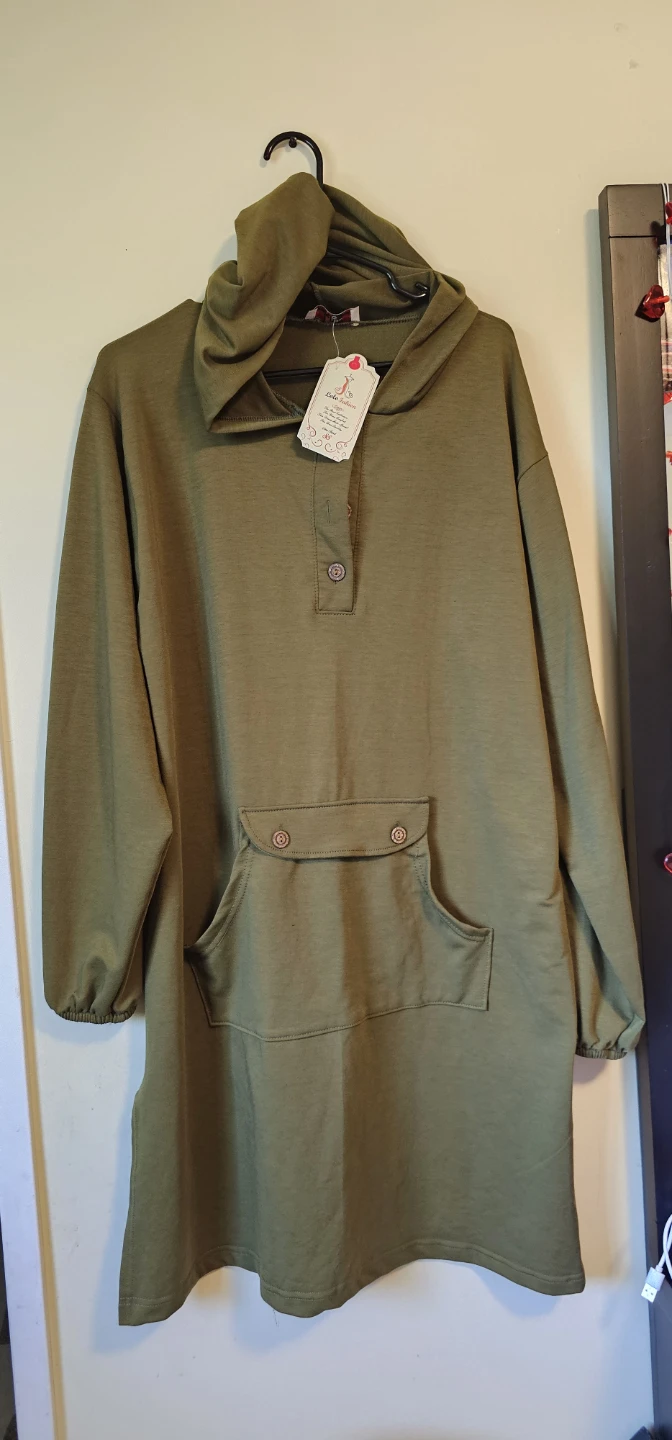 Lolo Fashion Women's Hoodie Dress