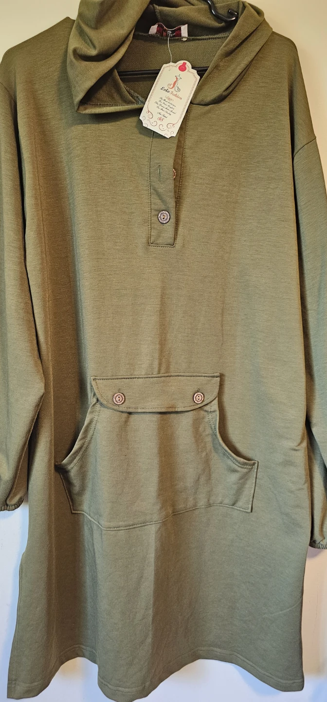 Lolo Fashion Women's Hoodie Dress - photo 2