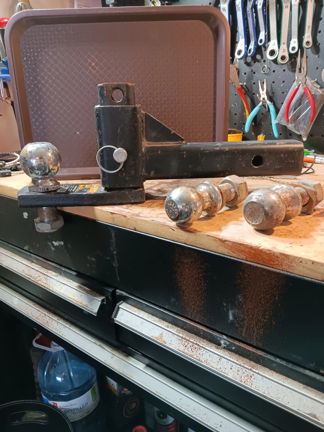 Hitch Ball Mount with Ball and Hardware - photo 2