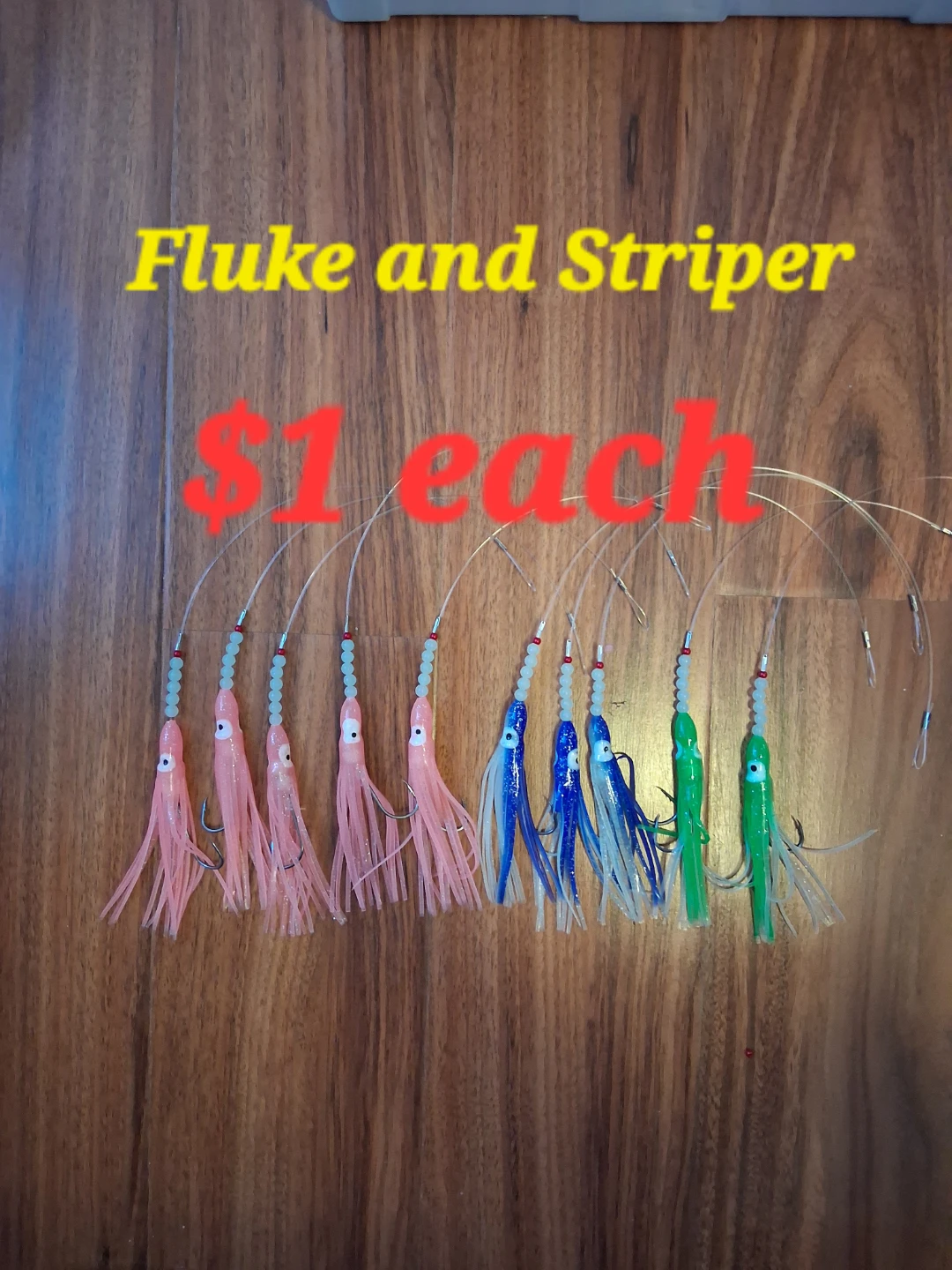 Fishing rigs for fluke and striper - photo 2