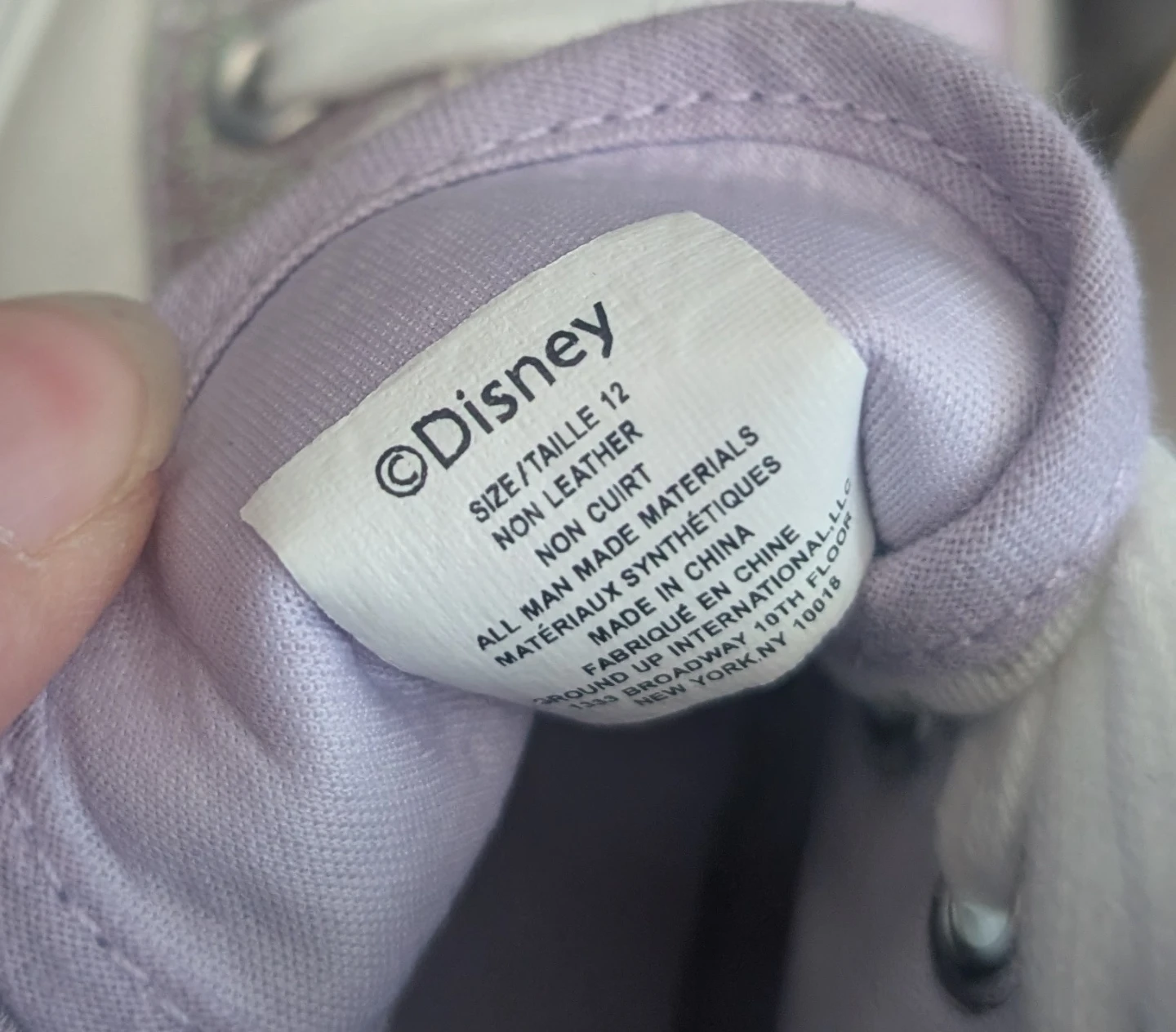 Disney Ground Up Stitch High-Top Sneakers Size 12 - photo 5