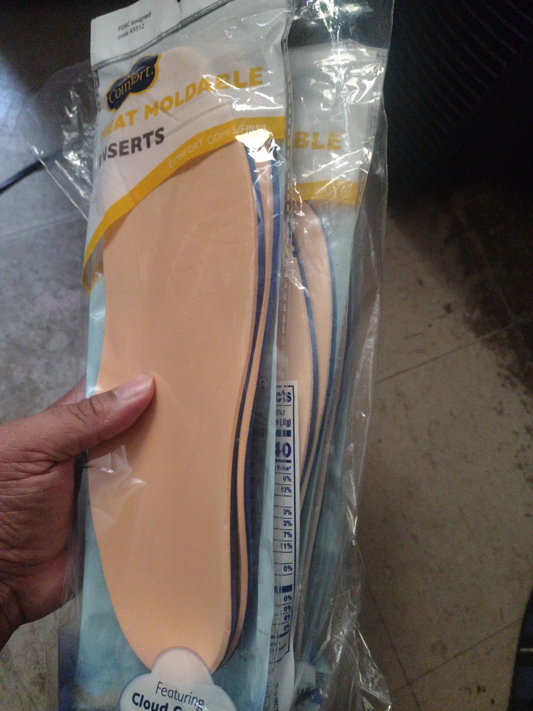 Dr. Comfort Neat Moldable Inserts Size 13.0 3 packs - photo 2