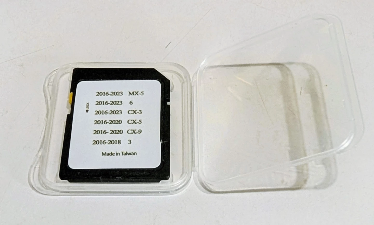 Navigation Car GPS SD Card Compatible with Mazda
