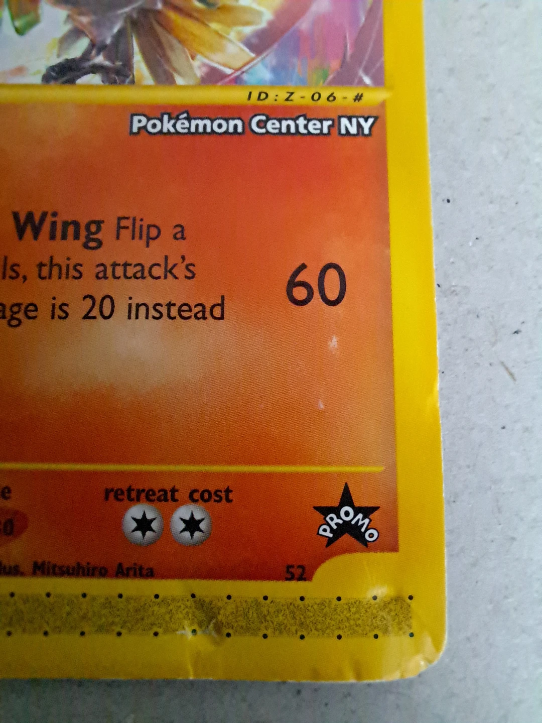 Ho-Oh 52 Pokemon Center NY Promo 2002 DMG - photo 3