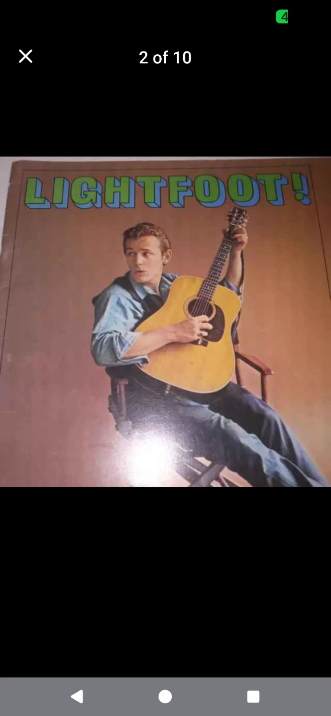 🔥 Vintage Gordon Lightfoot sheet music book 1964-ish - photo 3