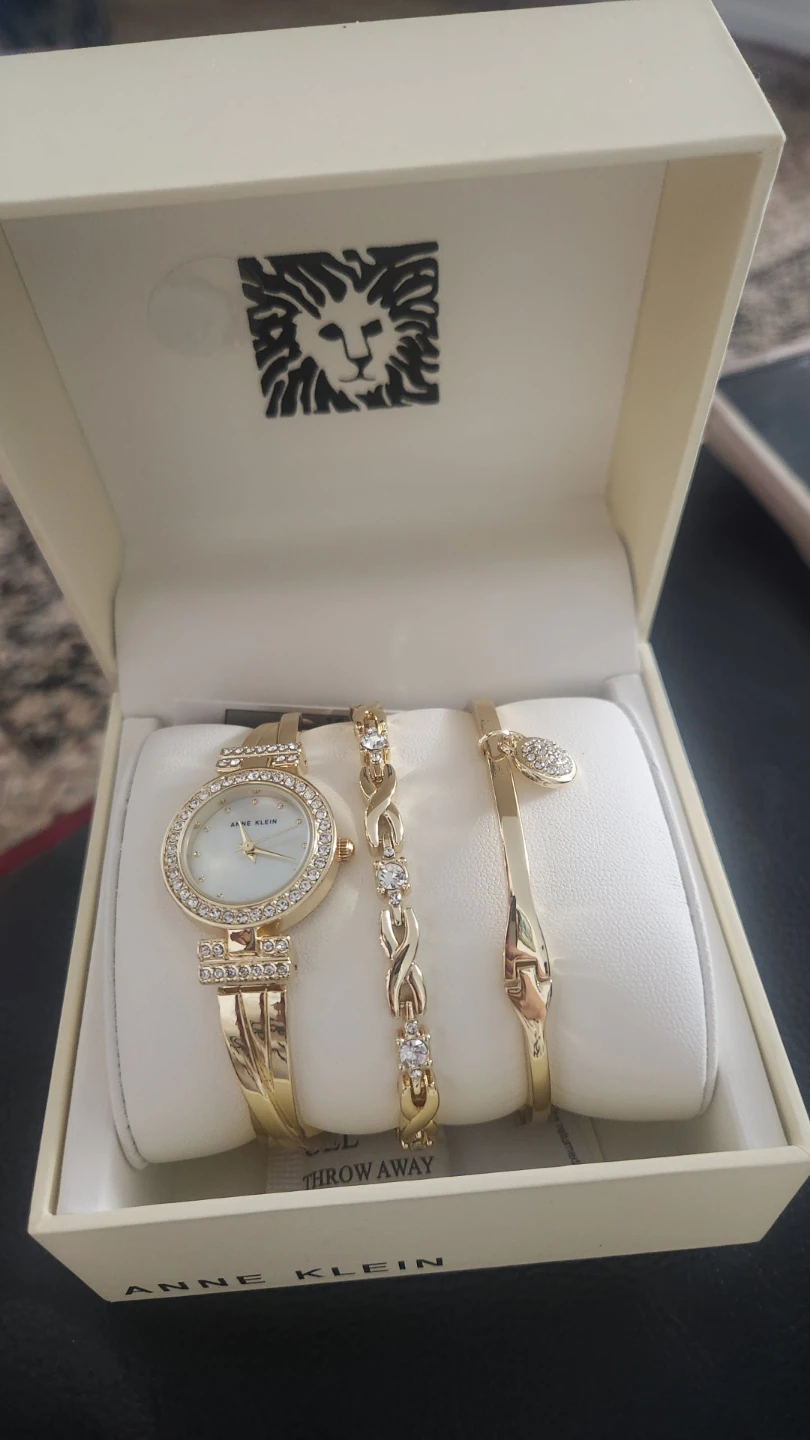 Anne Klein Women's Watch and Bracelet Set - photo 2