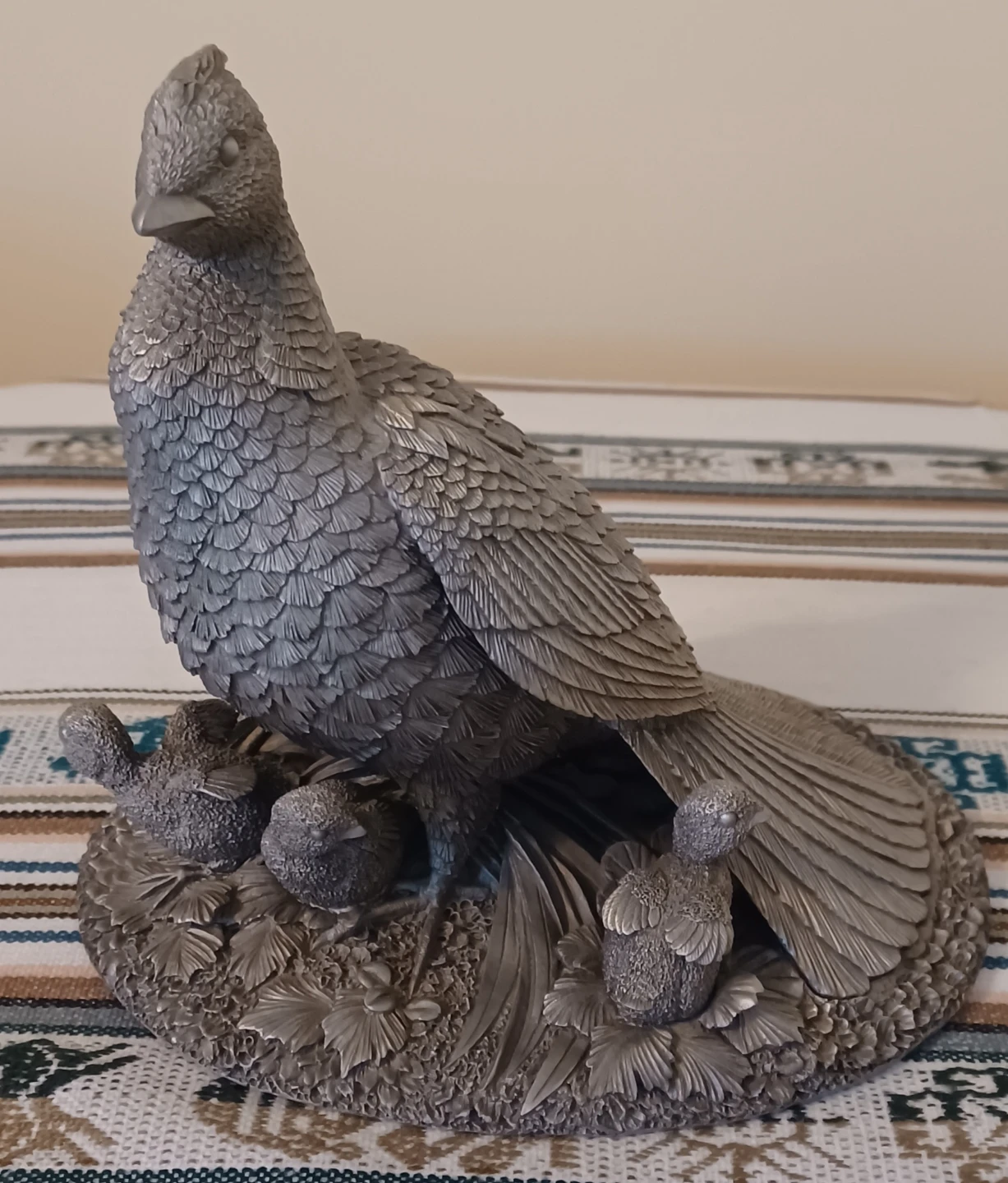 Franklin Mint Fine Pewter Sculpture