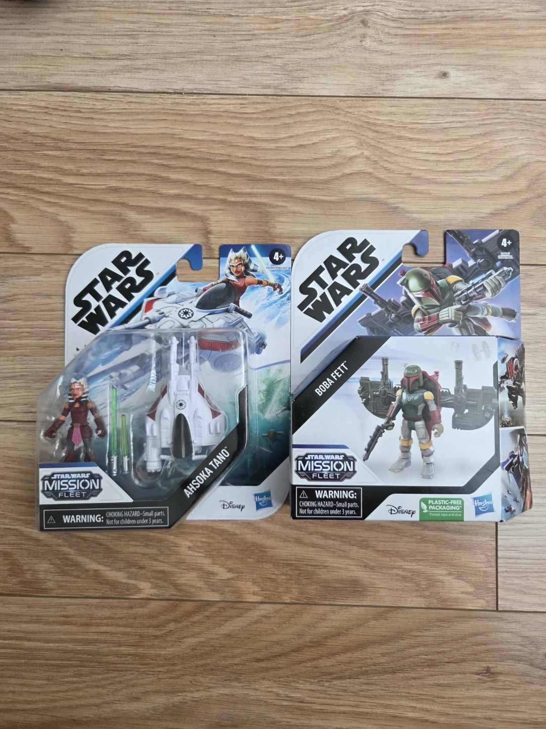 Star Wars Mission Fleet Ahsoka Tano & Boba Fett Figures