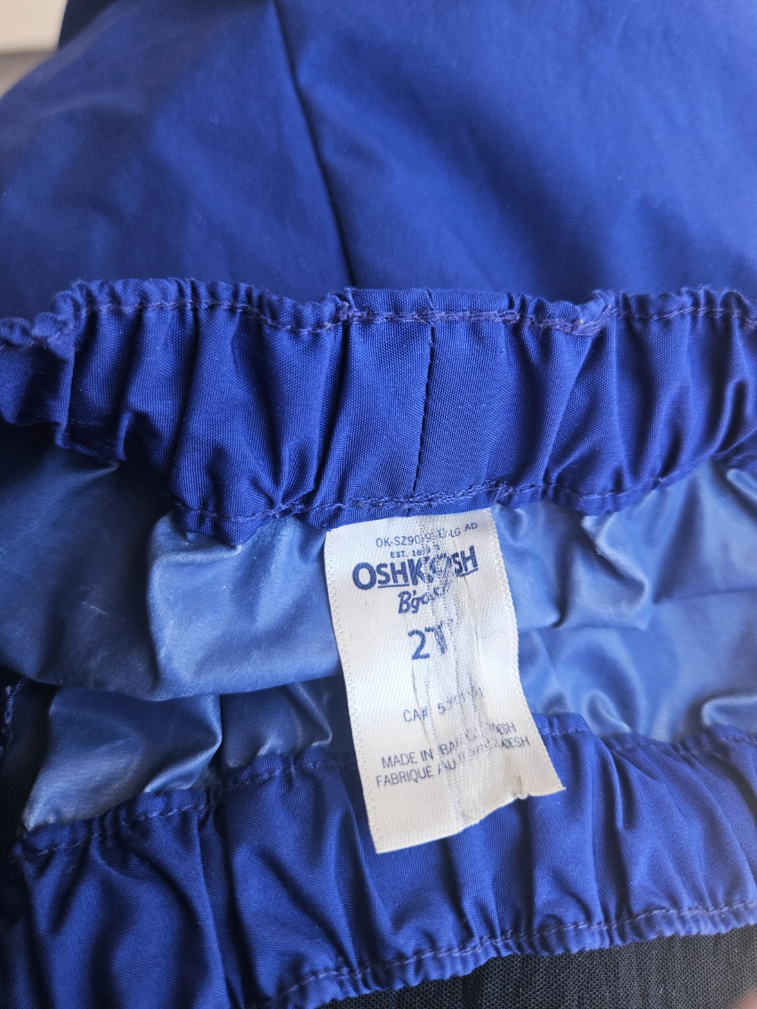 OshKosh B'gosh Royal Blue Pants with Gold Heart - Size 2T - photo 2