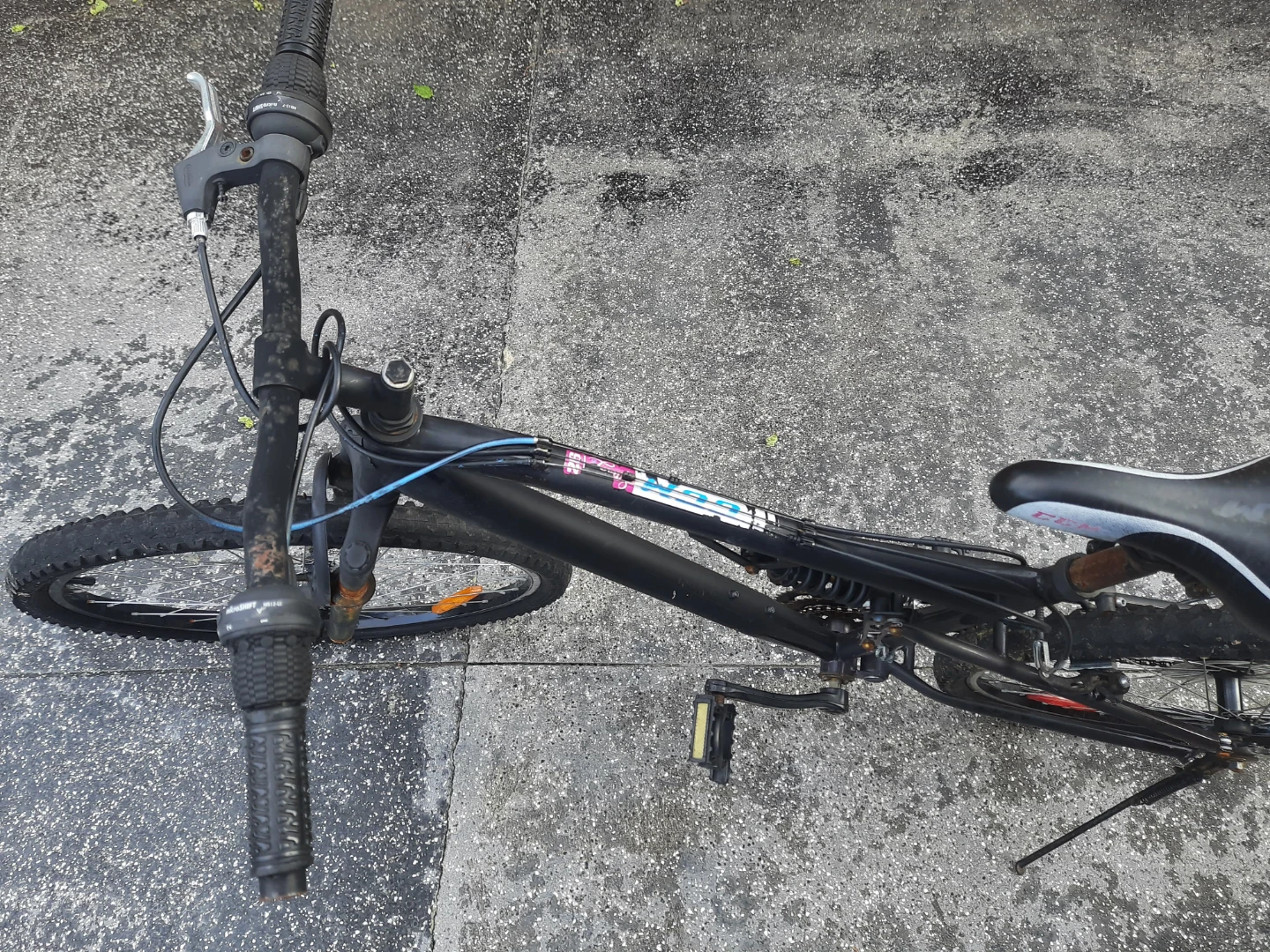 Black Full Suspension Mountain Bike - photo 3