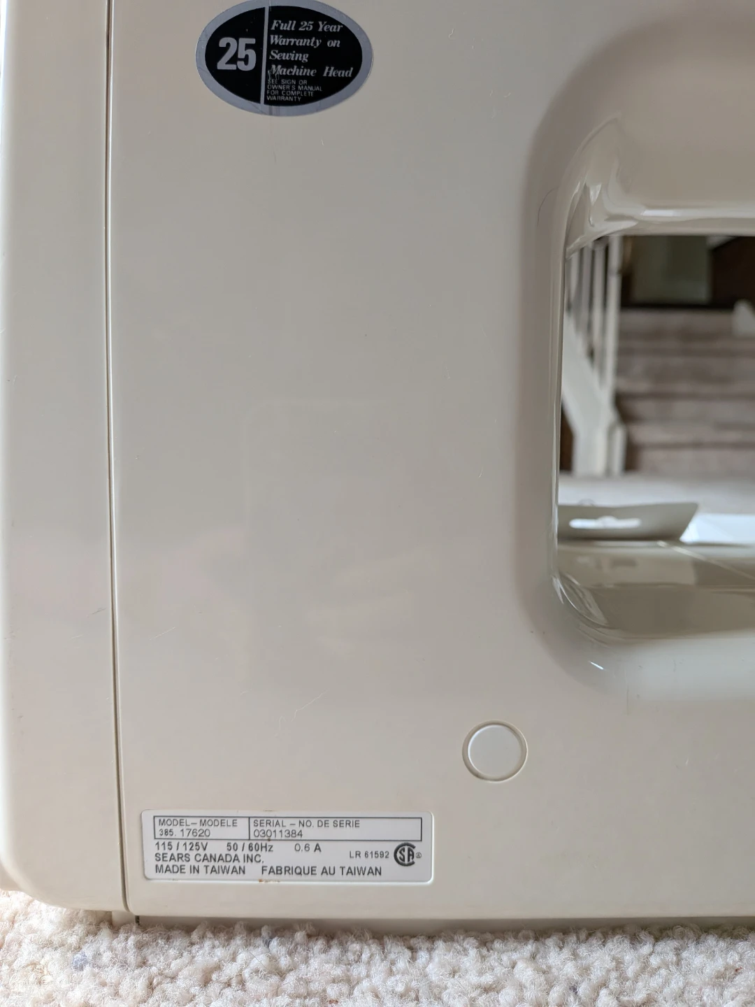 Kenmore Sewing Machine 3/4 Size - photo 2