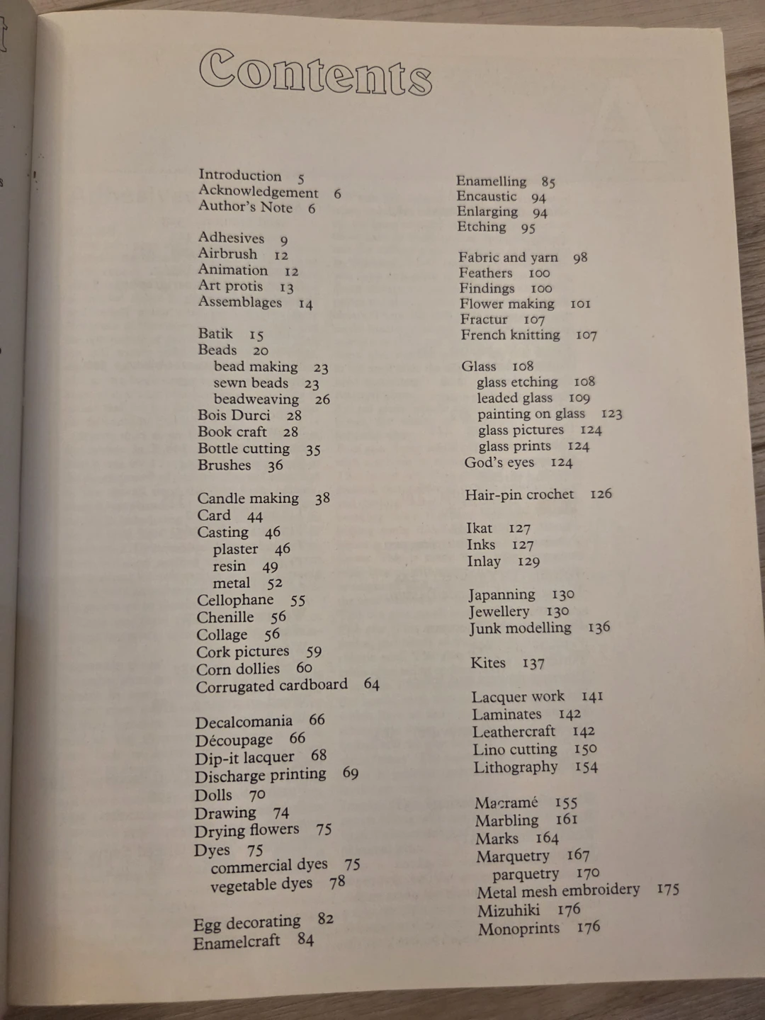 The Arco Encyclopedia of Crafts Book - photo 4