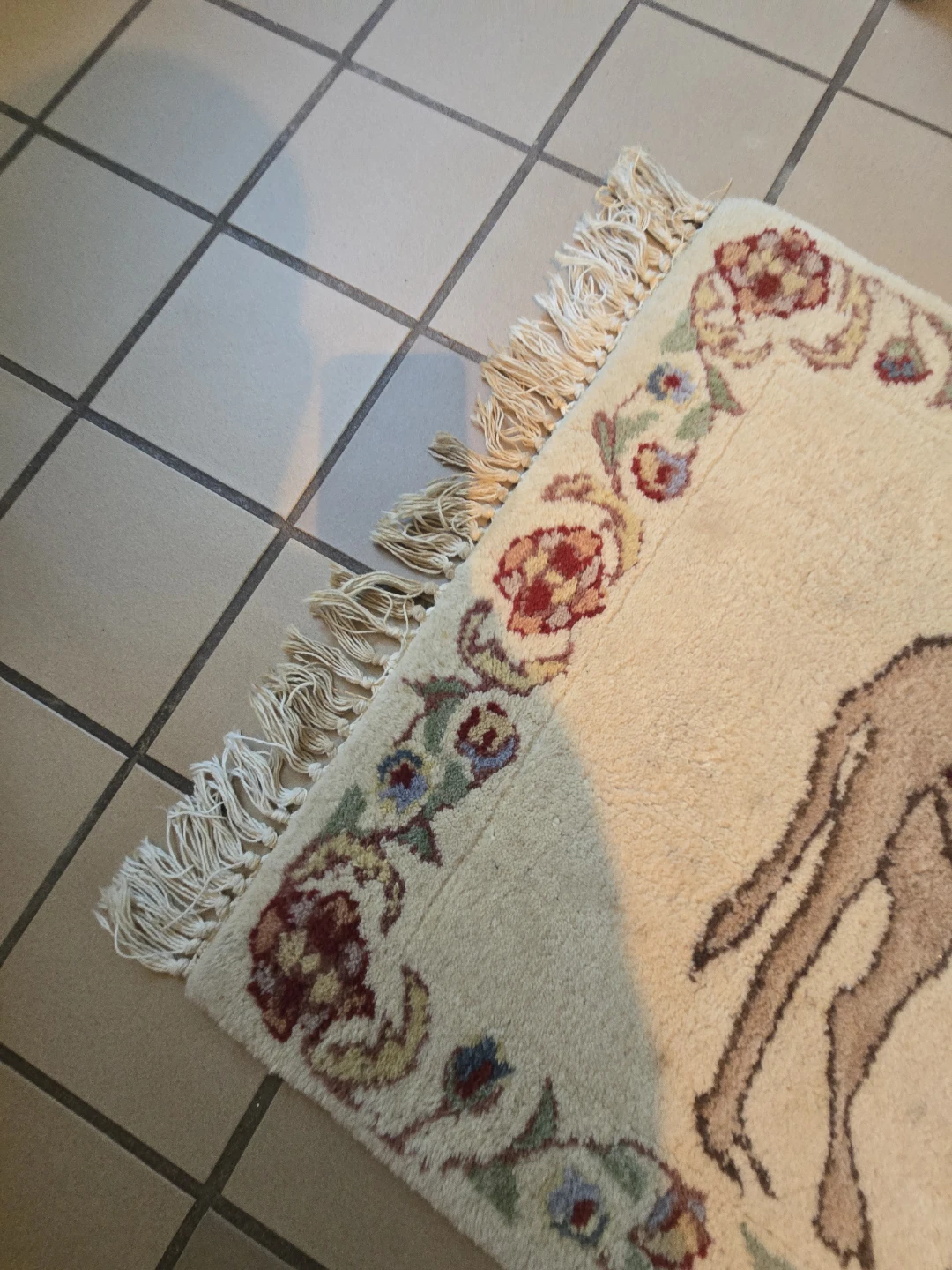 Handcrafted Wool Camel Oriental Accent Rug – Made in India - photo 5