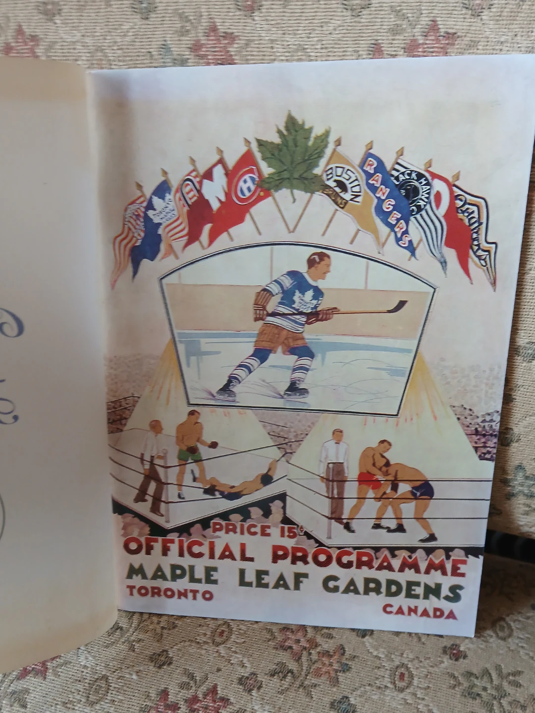Official Maple Leaf Gardens Programme - 65th Anniversary - photo 2