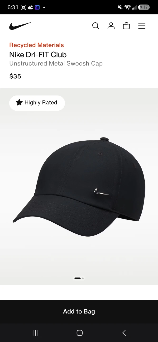 Nike Dri-FIT Club Metal Swoosh Cap - photo 2