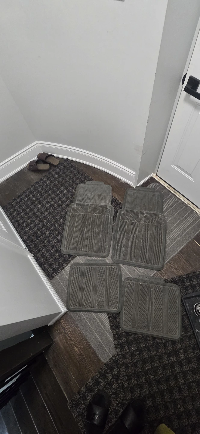 Rubber car mats