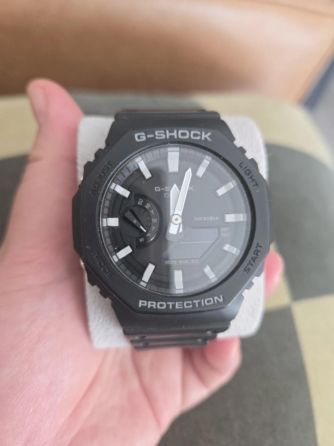 G-SHOCK Watch WR 20BAR Black
