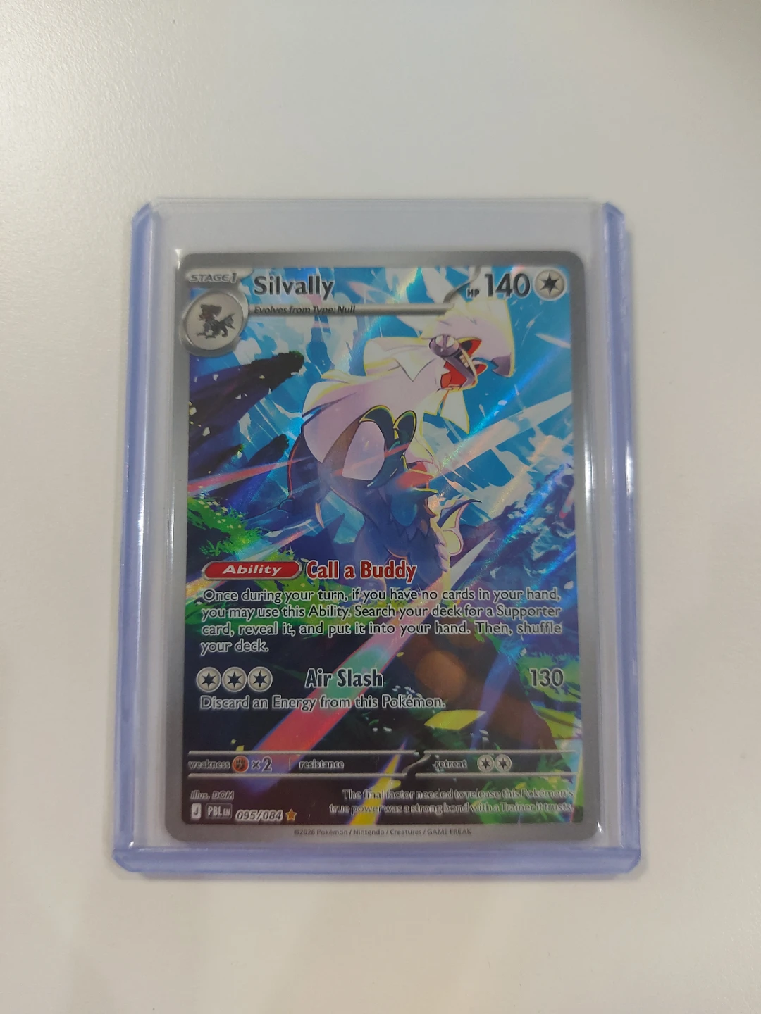 Pokémon Card - Pitch Black - Silvally 99/84 NM