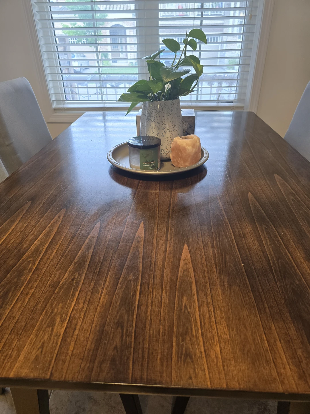 Wooden Dining Table with 4 chairs