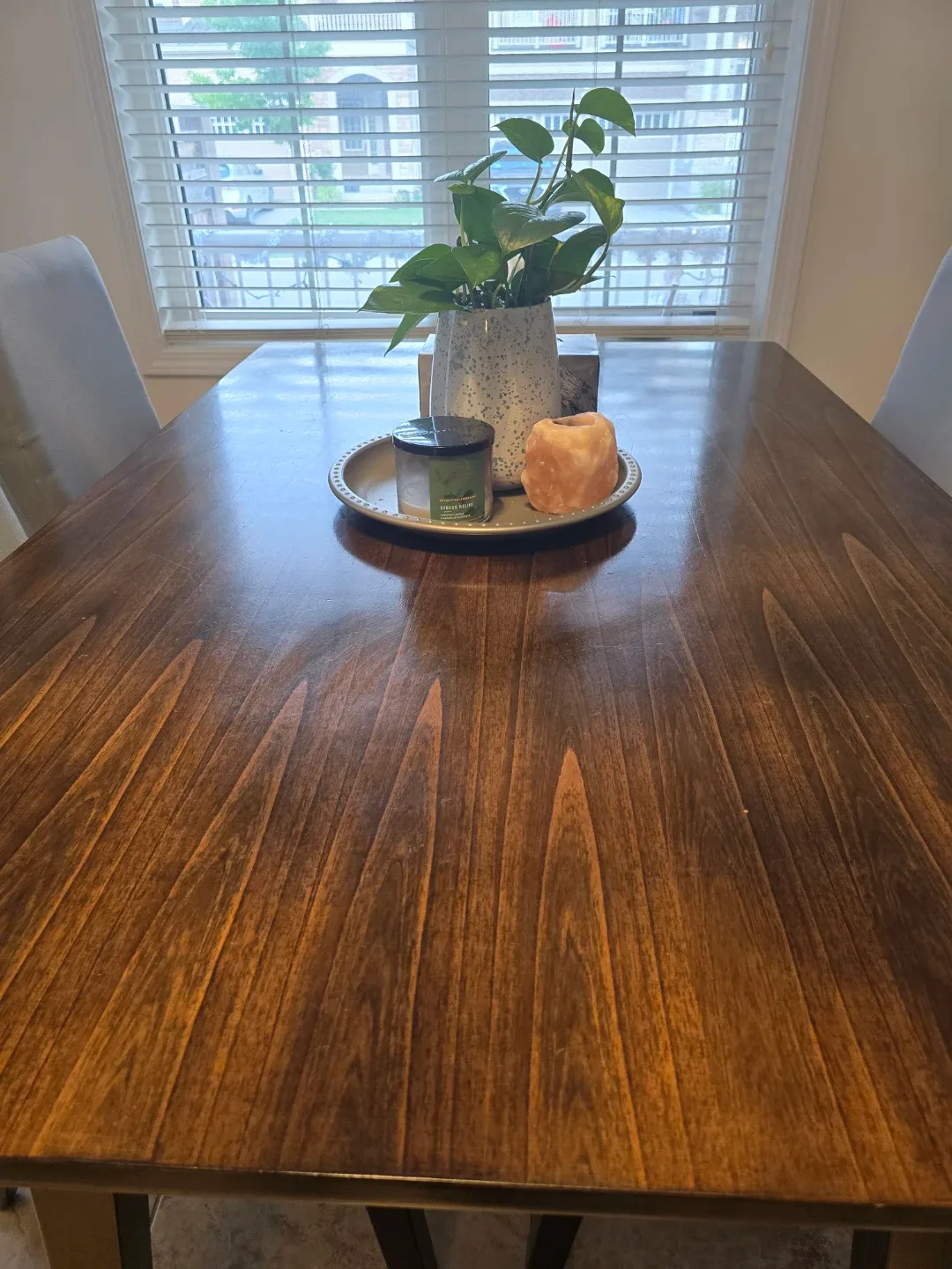 Wooden Dining Table with 4 chairs