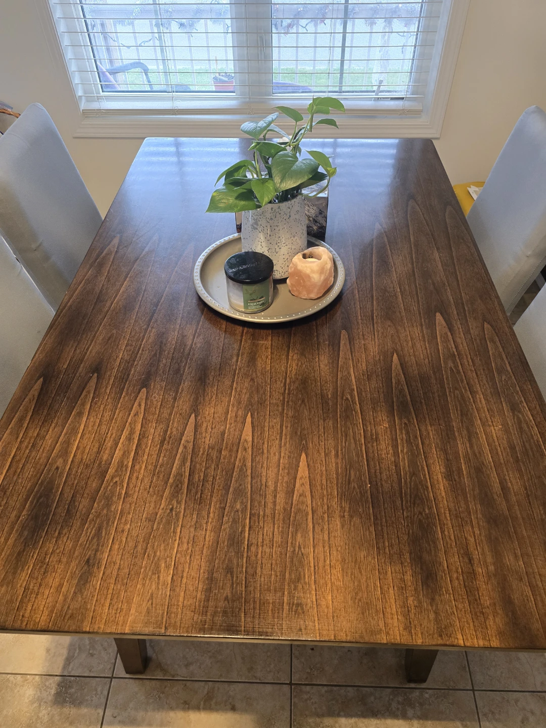 Wooden Dining Table with 4 chairs - photo 2