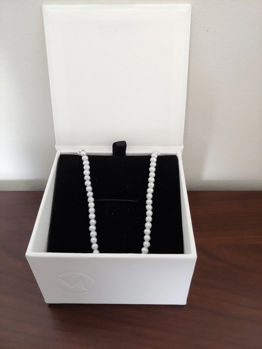 Mejuri Pearl Necklace