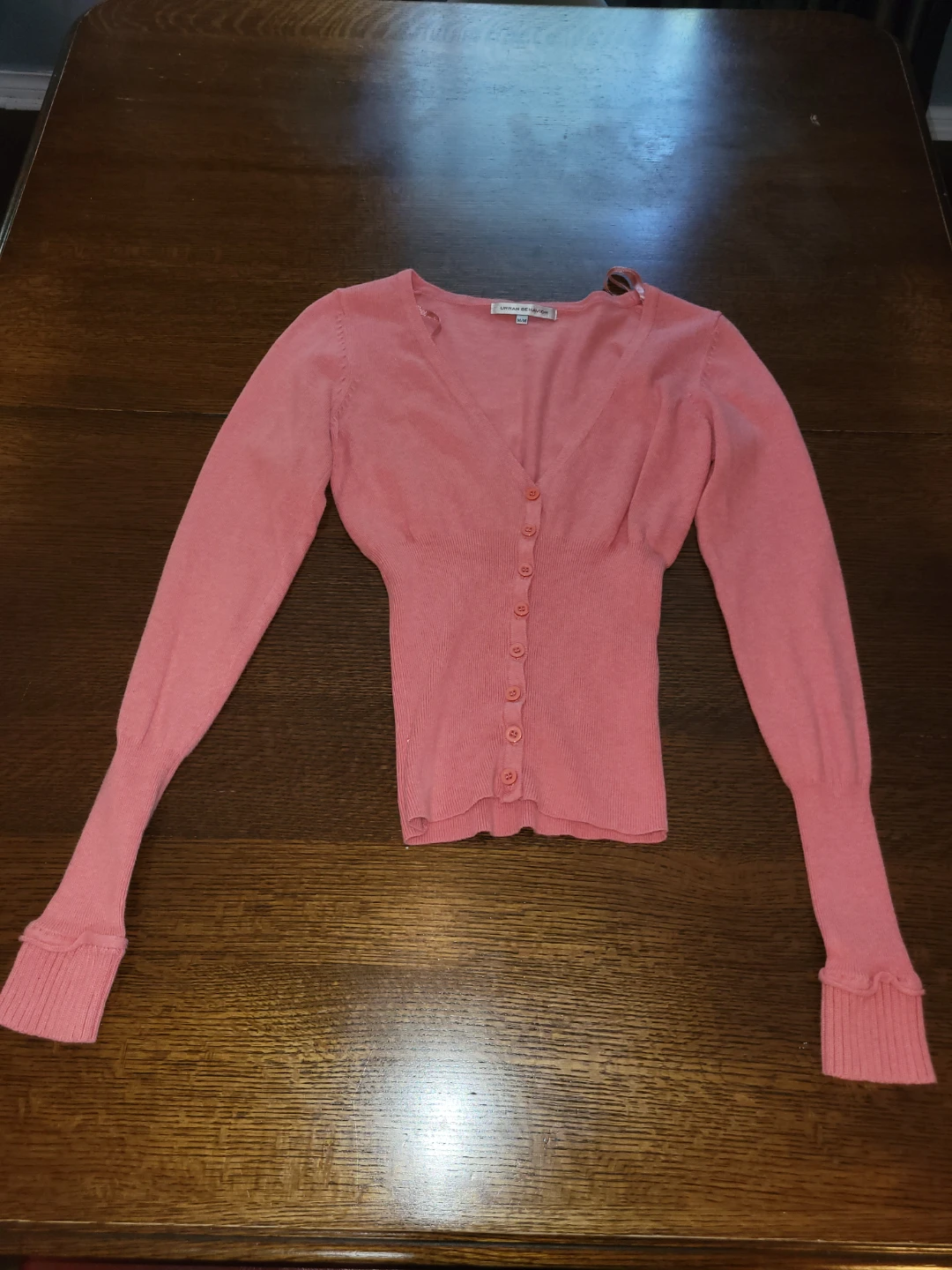 Urban Behavior Pink Cardigan Size M/M