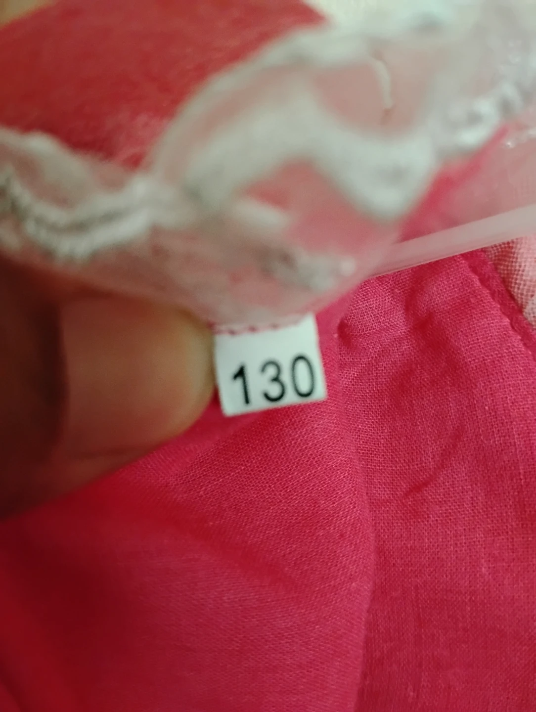 Pink Princess Costume Dress Size 130 - photo 3