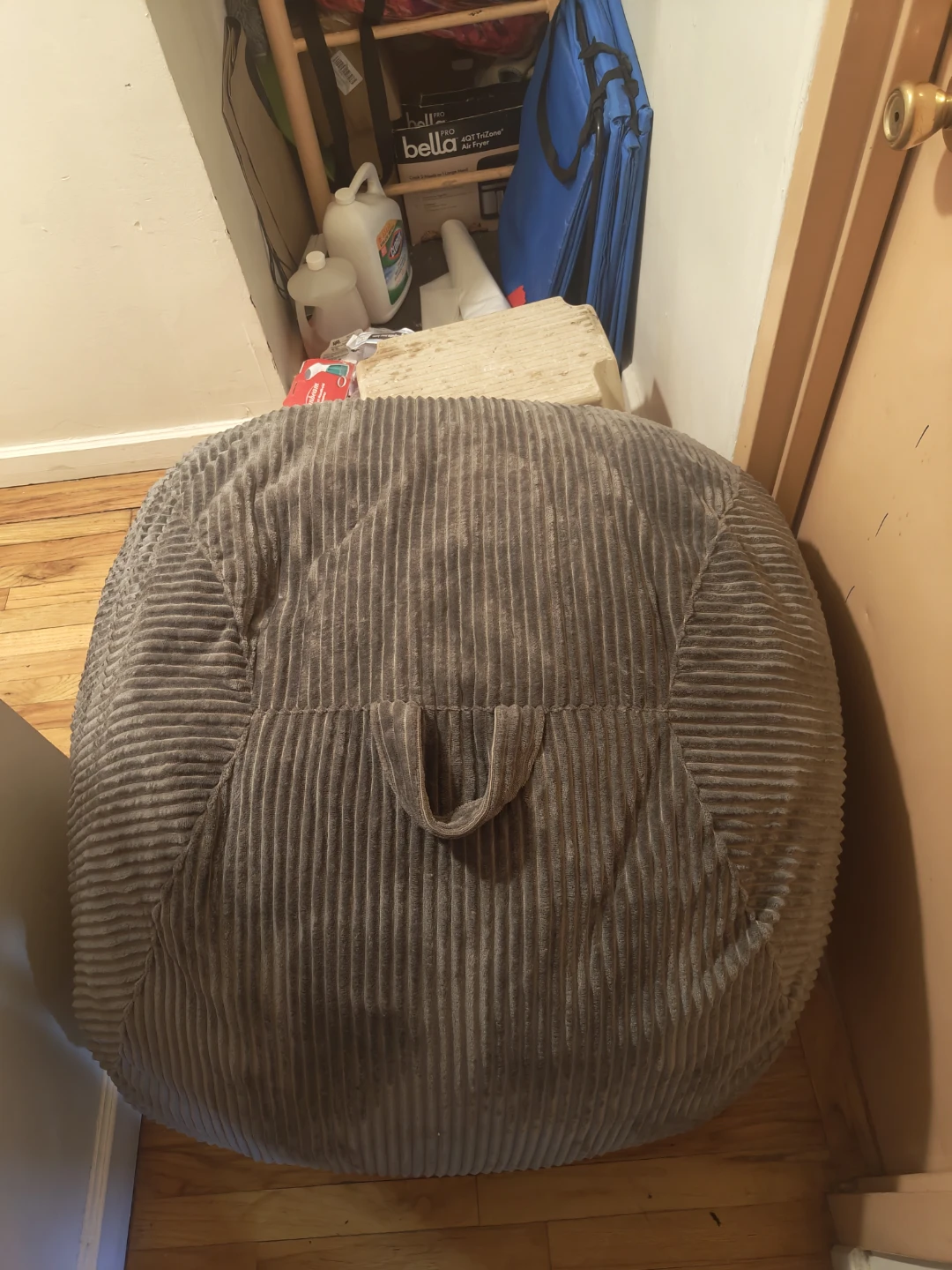 Corduroy Bean Bag Chair - photo 3