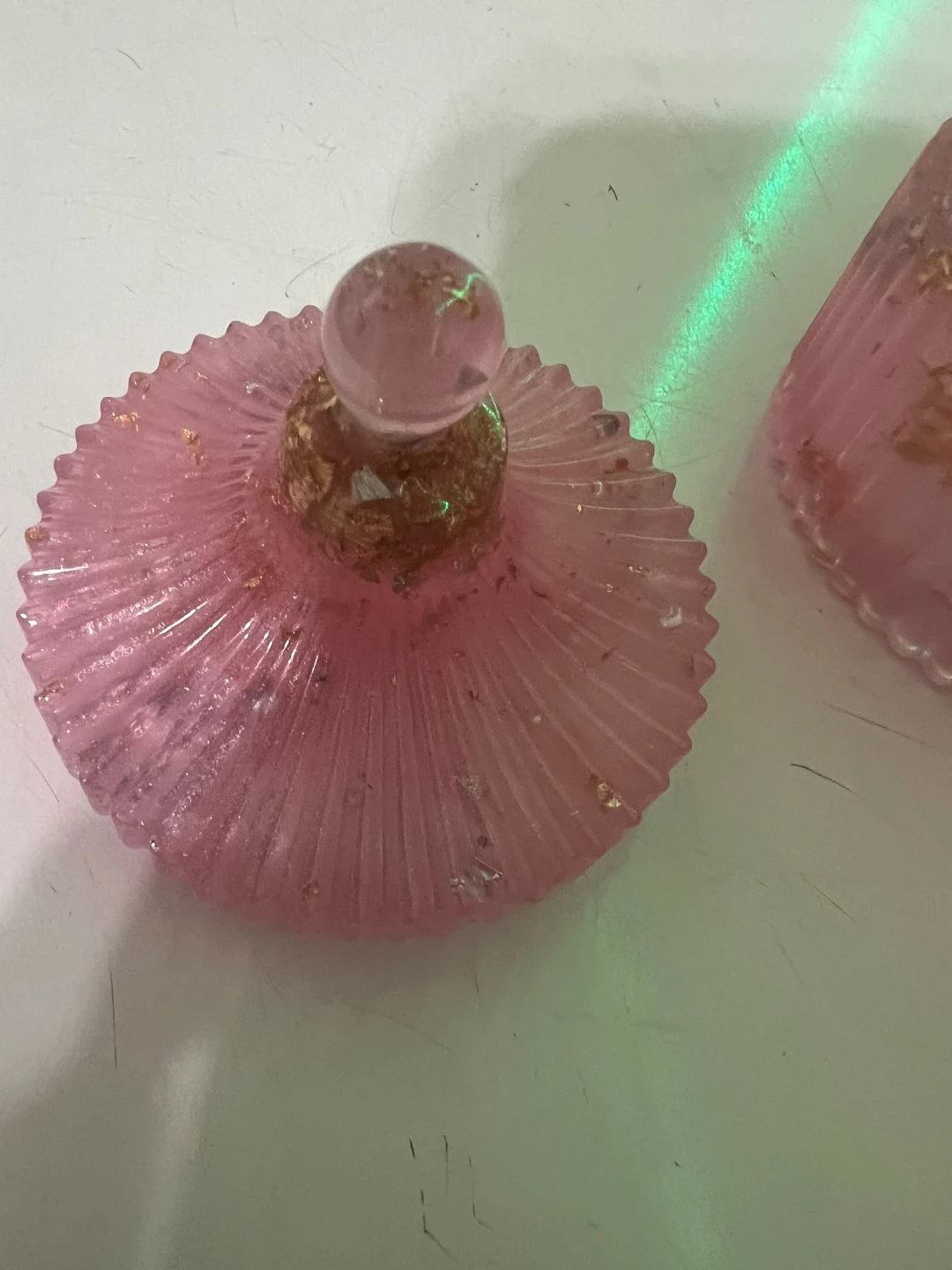❗️Pink Resin❗️ Jewerly Dish with Lid🌸