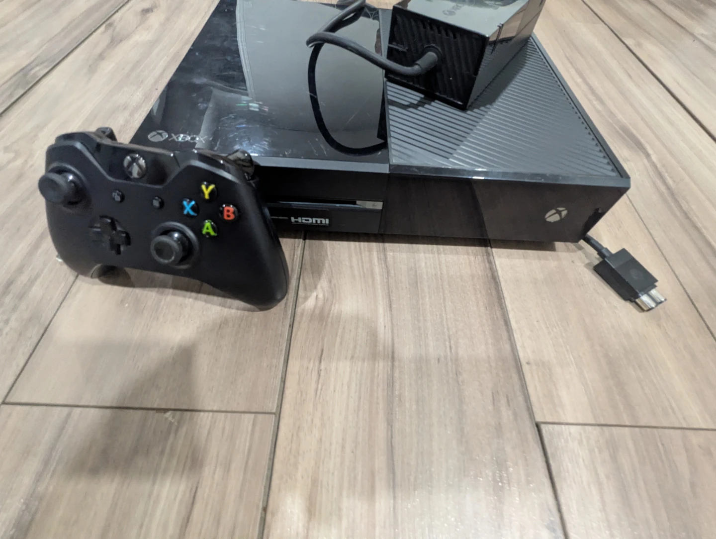 Xbox One Console Bundle with 1 Controller, Power Brick, and HDMI