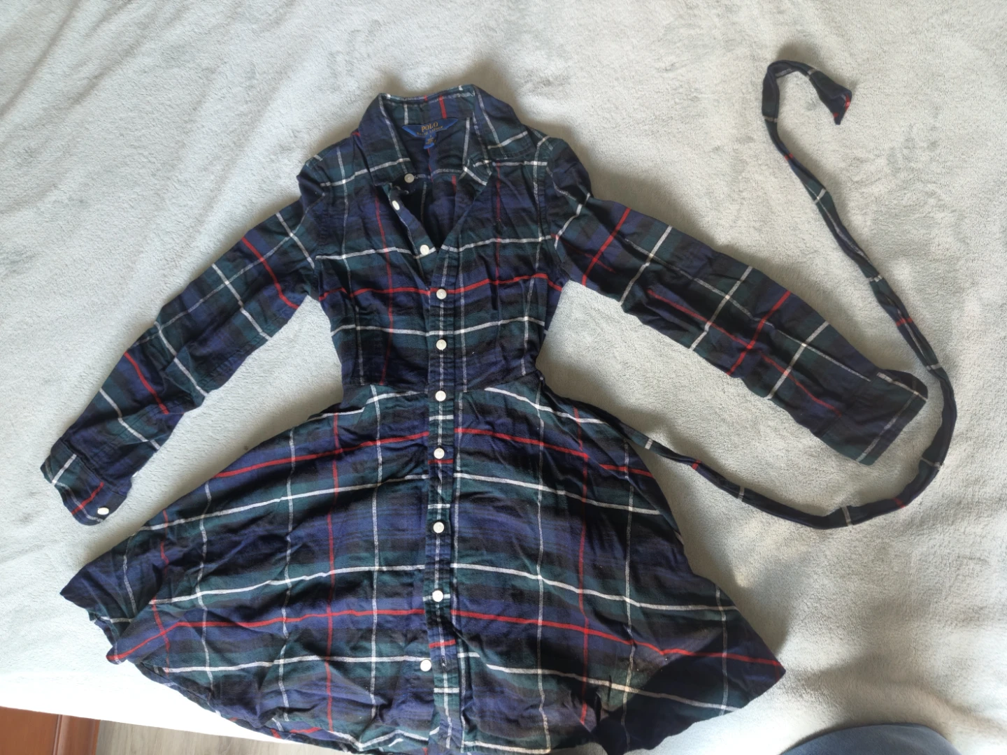 Polo Ralph Lauren Plaid Dress Size 7