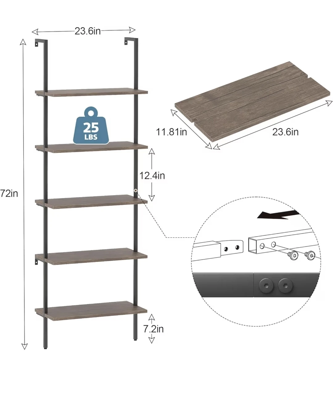 Ladder Shelf - photo 2