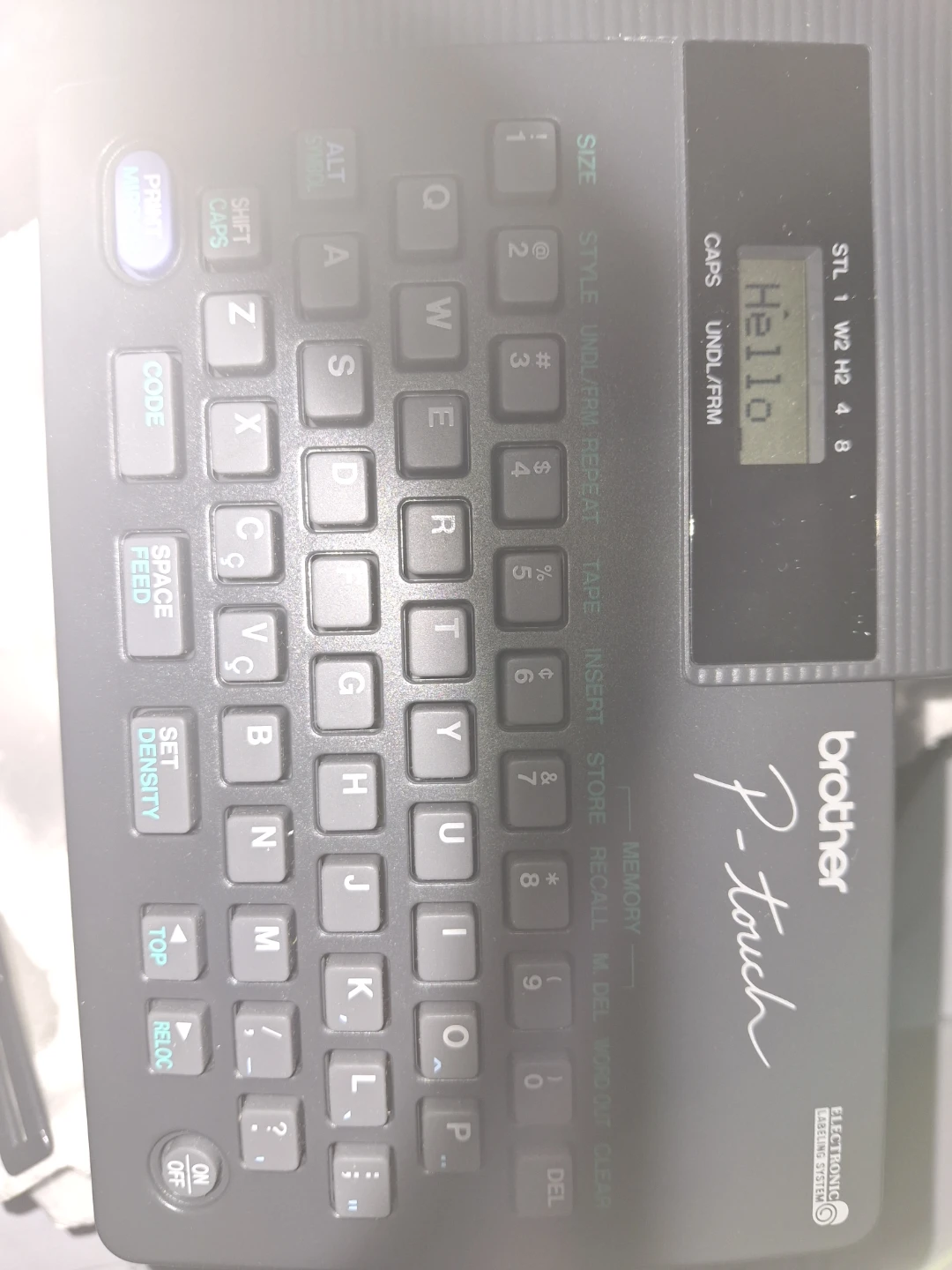 Brother P-Touch PT-15 Electronic Labeling System - photo 3