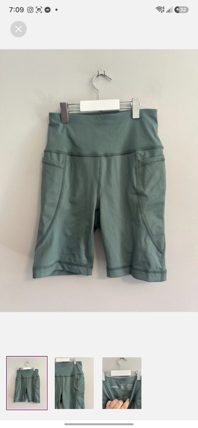 Athletic Works Bike Shorts
