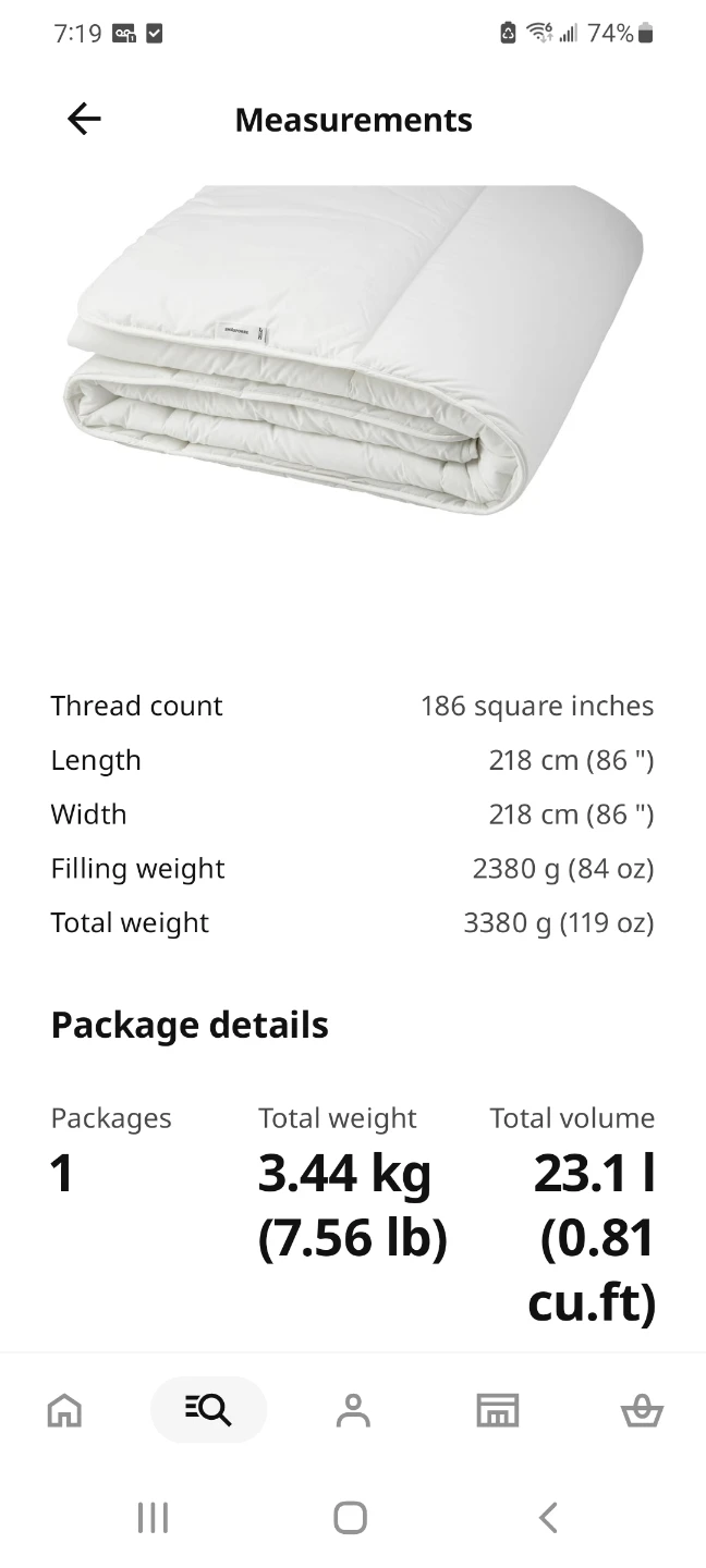 IKEA SMÅSPORRE Duvet - Full/Queen - photo 2