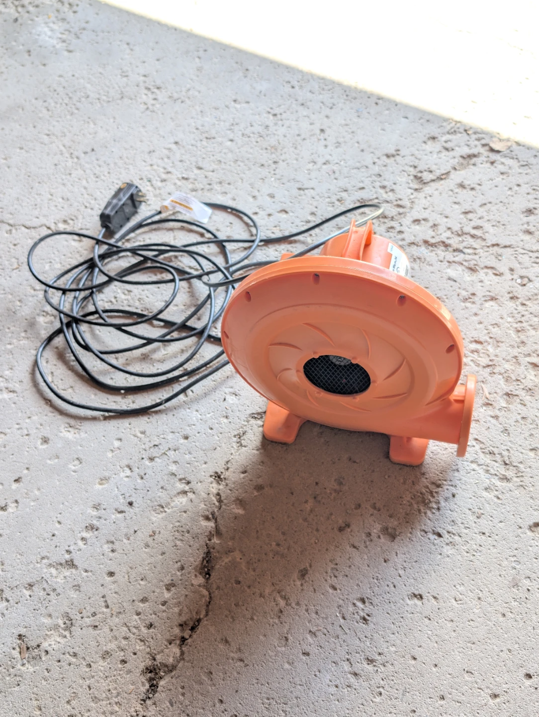 Orange Blower Fan - photo 2