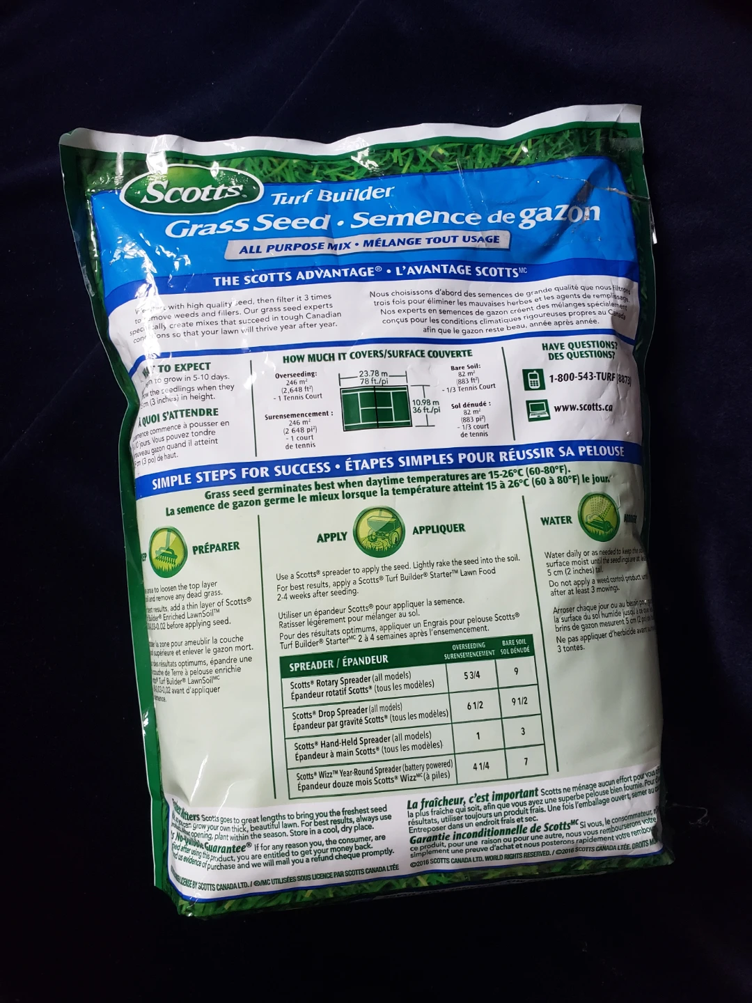Scotts Turf Builder Grass Seed - All Purpose Mix - photo 2