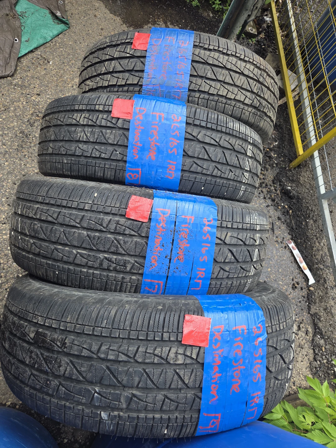 Firestone Destination Tires (Set of 4)
