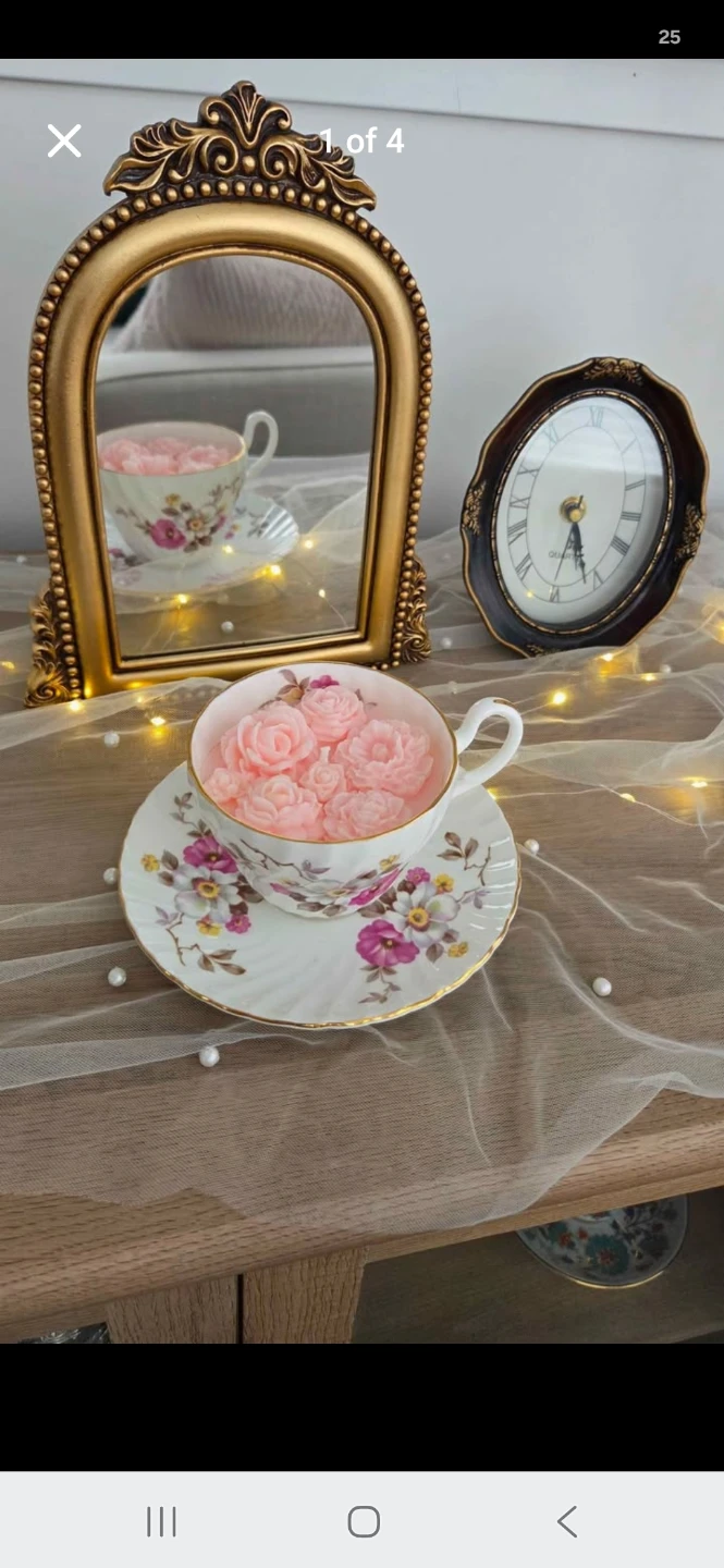 Teacup Scented Candle - photo 2