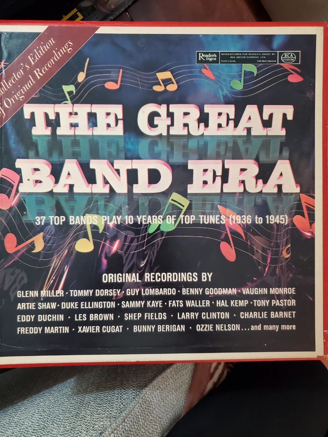 Big Band vintage Vinyl, original recording: 10 LPss