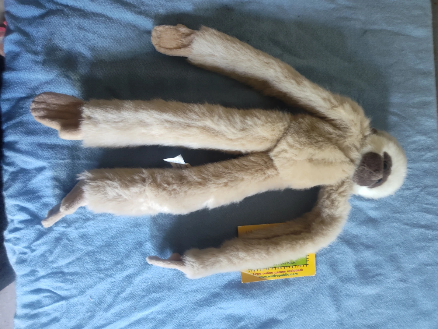 Wild Republic White Handed Gibbon Plush